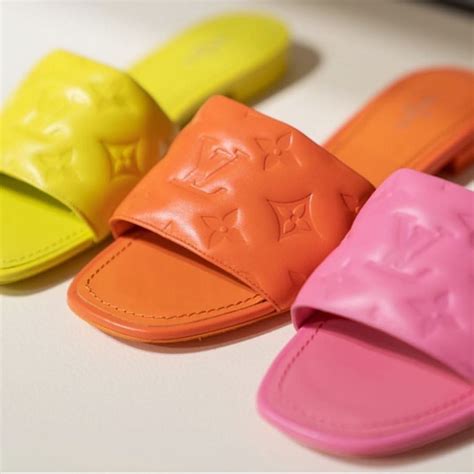 louis vuitton replica slides|Louis Vuitton slides on sale.